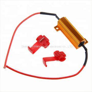 Auto Parts 12V 24V LED Aluminum Aging Resistor