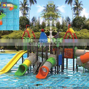 Hot Sell Equipment Water Theme Park Kids Pool Slide Play Structure