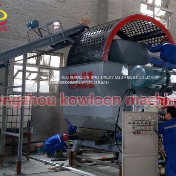 Popular selling Double shaft shredder for waste tire