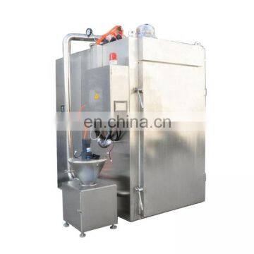 smoke meat smoking machine for fish ,meat,chicken,sausage,poultry smoker with oven