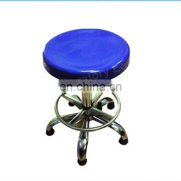 PU Leather ESD Laboratory Round Stool and Lab Chair photo-4