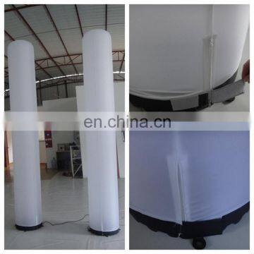 Cheap Inflatable Led Lighting Cone/inflatable Lighting Column/inflatable Colorful Led Pillar For Sale