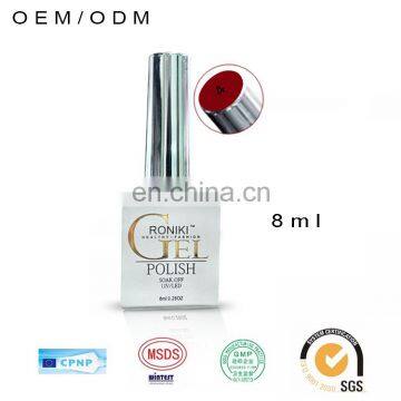 2018 8ML Nail Supplies In Guangzhou 238colors Soak Off UV Gel Nail Polish photo-5