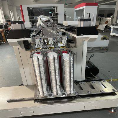 Kn95 mask packaging machine Four-side sealing packaging machine Double row can be customized non-standard machine manufacturers