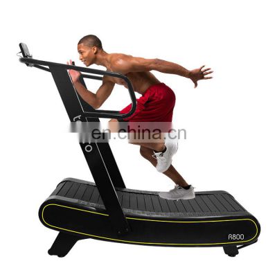 hot sale unpowered running machine Excellent quality self-generating  curved treadmill  Fitness Equipment home use treadmill