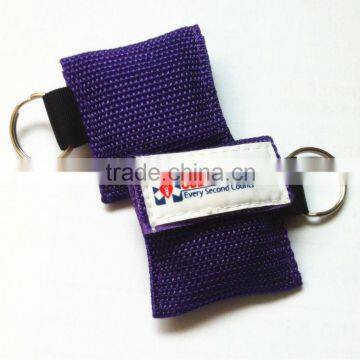 LWC-05 Disposable Cpr Training Mask in Purple Color