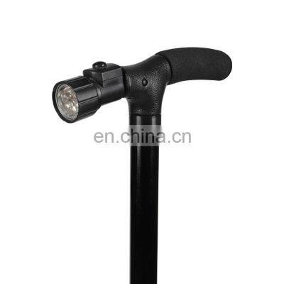 Adjustable Portable Disabled Medical Forearm Aluminum Walking Stick With LED Light for Old People