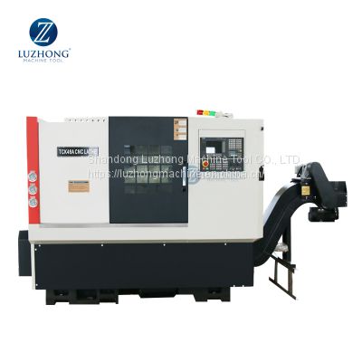 TCK50A CNC metal processing slant bed linear rail turning lathe machine