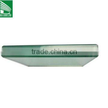 Clear annealed laminated glass