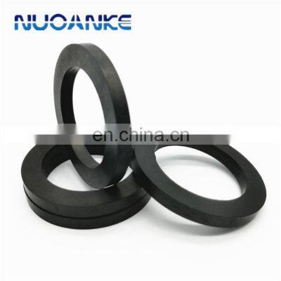 NBR FKM Silicone Hard Plastic Black Rubber Ring Gasket photo-4