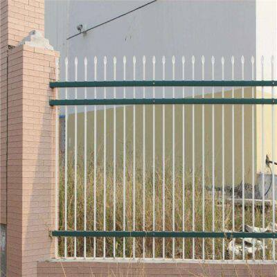 Black Galvanized Decorative Wrought Iron Gates For Sale Rackable Iron Fence