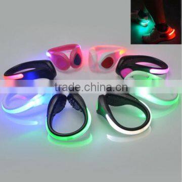 2016 New Fashon LED shoes Clip For Safety Sport Running