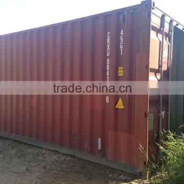 40'HC 2nd hand cargo worthy shipping container hot sell