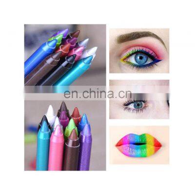 Color Pigment Multi-functional Waterproof Makeup Eyeliner Pencils Natural Long Lasting Gel Eye Liner Pen photo-2