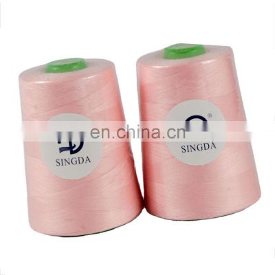 High Tenacity Polyester Sewing Thread 40/2 Cone Winding Spun Yarn Industrial Sewing Thread Roll