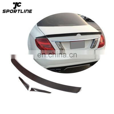 2009 Carbon Fiber W216 Rear Spoiler Lip For Mercedes-Benz W216