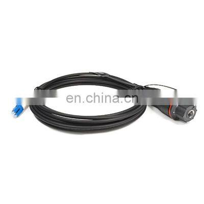 Ip67 outdoor LC Jumper Fiber to the Antenna Outdoor Cable Assemblies compatible Fullaxs connector fiber optic patch cord