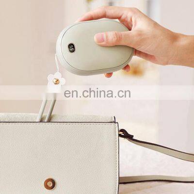 2021 Cute rechargeable 10000mah 5V 2A usb hand warmer power bank charger