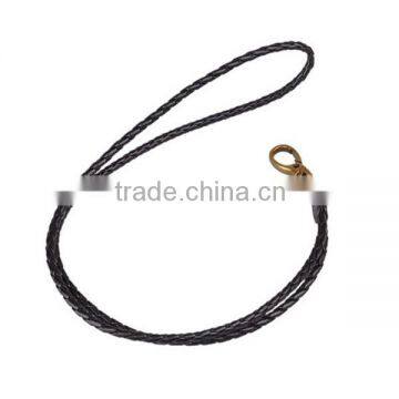 Long Key Chain Rope Customized Braided Leather Key Chain,leather Key Holders for Wholesale photo-3