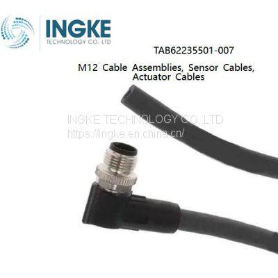 INGKE,TAB62235501-007,M12 Cable Assemblies, Sensor Cables / Actuator Cables