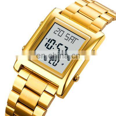 skmei 1812 factory direct men stainless steel classic digital watch