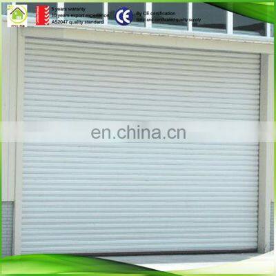 Automatic or Manual Control Aluminium Heavy Duty Sliding Garage Door Roller With Small Window photo-3