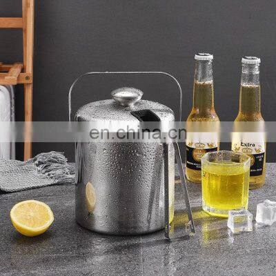 Double Selling Metal Cooler Beer Customizable Wholesale Premium Round Branded Decorative Ice Buckets photo-3