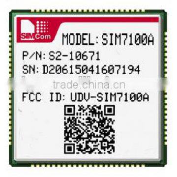 SIM7100A 4GModule Multi band LTE/WCDMA/GNSS/HSPA new and original