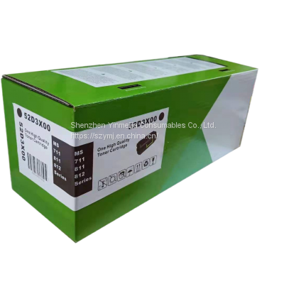 Lexmark ms810 ms811 powder cartridge MX ms710 711 812 toner cartridge 52D3H0E 52D0H0N