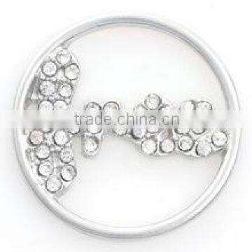 2015 hot selling floating plate into memory lockets