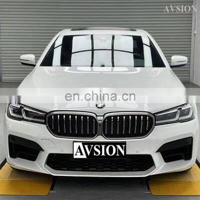 ABS PP material of body kit for BMW 5-series G30 G38 2018-2020 upgrade to 2021-2020 M5 style