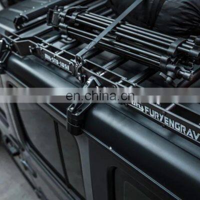 Fury Engraver Roof Platform for Jeep Wrangler JK JL Aluminum Roof Rack 4x4 Accessory Maiker Manufacturer photo-4