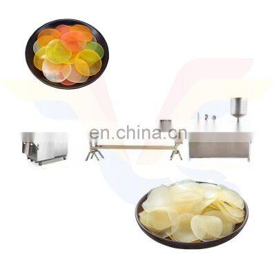 High Quality Automatic Shrimp Chips Extruder Cutting Prawn Cracker Making Machine