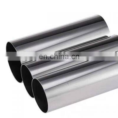 Round Stainless steel pipe ASTM A270 A554 304 316L 316 310S 440 1.4301 321 904L 201 square pipe inox SS seamless tube