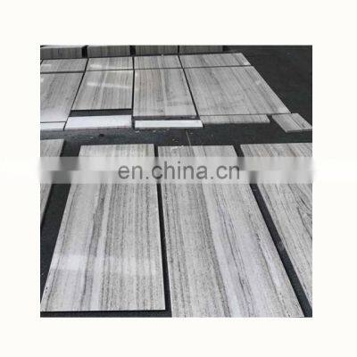 Hot sell Athen grey wooden vein marble floor tile