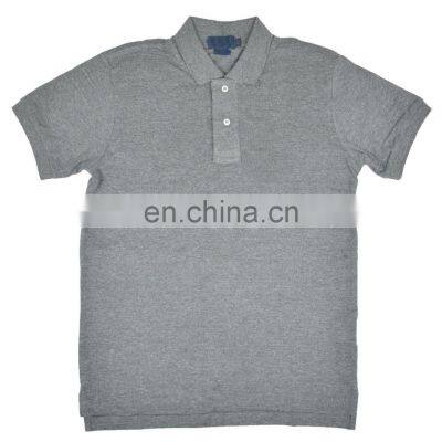 customized Design logo color gray polo shirts for men