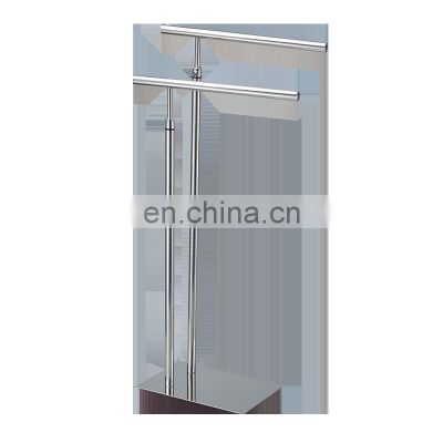 Towel Stand Freestanding Towel Holder with with 2 Rails for Bathroom