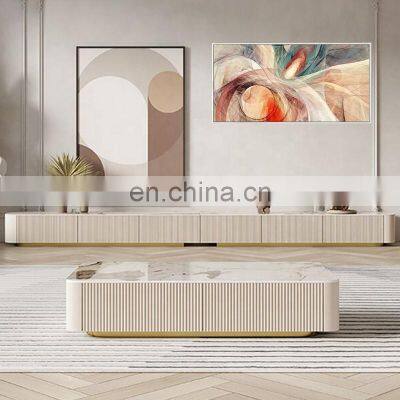 Luxury Coffee Tables Living Room Marble Coffee Table TV Stand Living Room Furniture Modern Coffee Table Salon Furniture photo-2