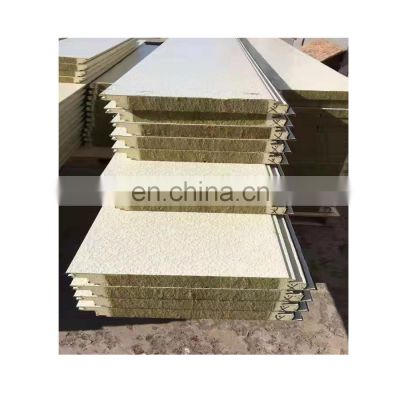 Rock wool ceiling tiles rock wool purification board metal carved sandwich panel