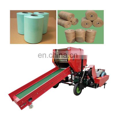 environmentally friendly straw bundling mini round grass compression baler machine