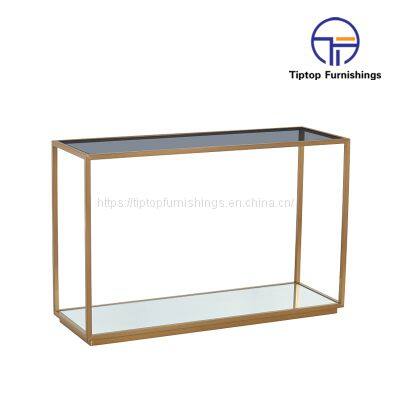 high end luxury designs modern dining console table tv tables stainless steel gold console cabinet