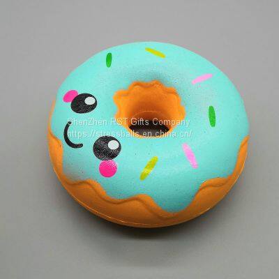 PU Foam Doughnut Anti Stress Ball for Stress Relief