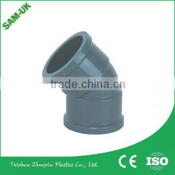 pvc pipe and fittings pvc fittings 45 elbow with low price BN14