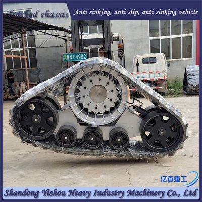 762 Anti Sinking Track Chassis Customized Vehicle Anti Sinking