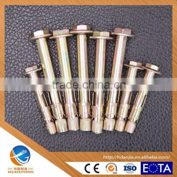 AOJIA ANCHOR china factory good quality Hex bolts type Sleeve Anchor M8*10*60