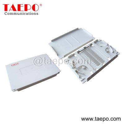 24 fibers plastic Fiber optic splice tray with snap-on cover from China Manufacturer TAEPO for Sale