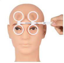 0.50D to 4.00D Scale Flip Lens Confirmation Test Optical Flipper Optometry Plastic Adjustable PD Ophthalmic