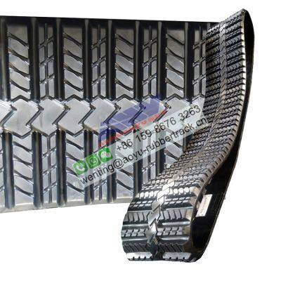 CAT 257/ 257B CAT257D TEREX PT50 Rubber Track 3258624 100% Fitting 381x101.6x42