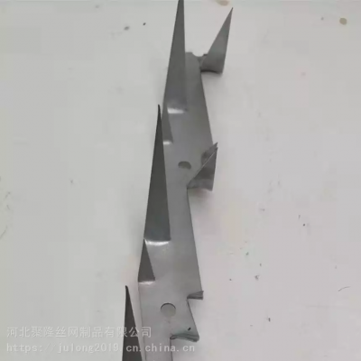 Clous de mur galvanisés de petite taille, Clous de coin de mur galvanisés, Clous anti-grimper de mur galvanisés