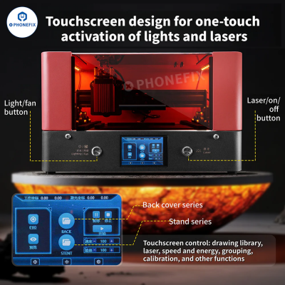 YCS DPCA Mini Laser Machine for IPhone Back Glass/Bracket Removal photo-5